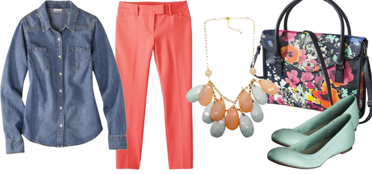 sponsored: spring pastels with target style - shopping's my cardio